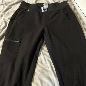 Figs slim high waist joggers
